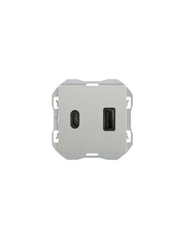 Cargador USB doble A + C Simon 270 3,1A Quickcharge blanco